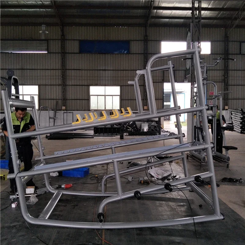 

л # Функциональный тренажер Ningjin, оборудование для тренажерного зала, тренажер для фитнеса, силовая стойка с Smith для машины MND-AN17 Smith