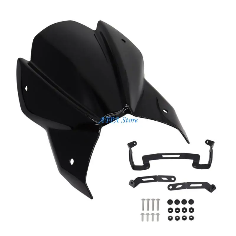 

U13C Adjustable Windshield Deflector Enjoy Comfortable Journey Universal Fit for S950