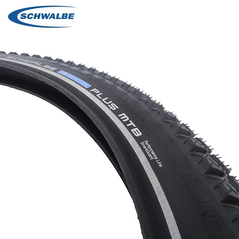 SCHWALBE Original 26x2.10 MARATHON PLUS MTB Black-Reflex Wired Bicycle Tire for E-Bike Off-Road MTB Bike Cycling Parts