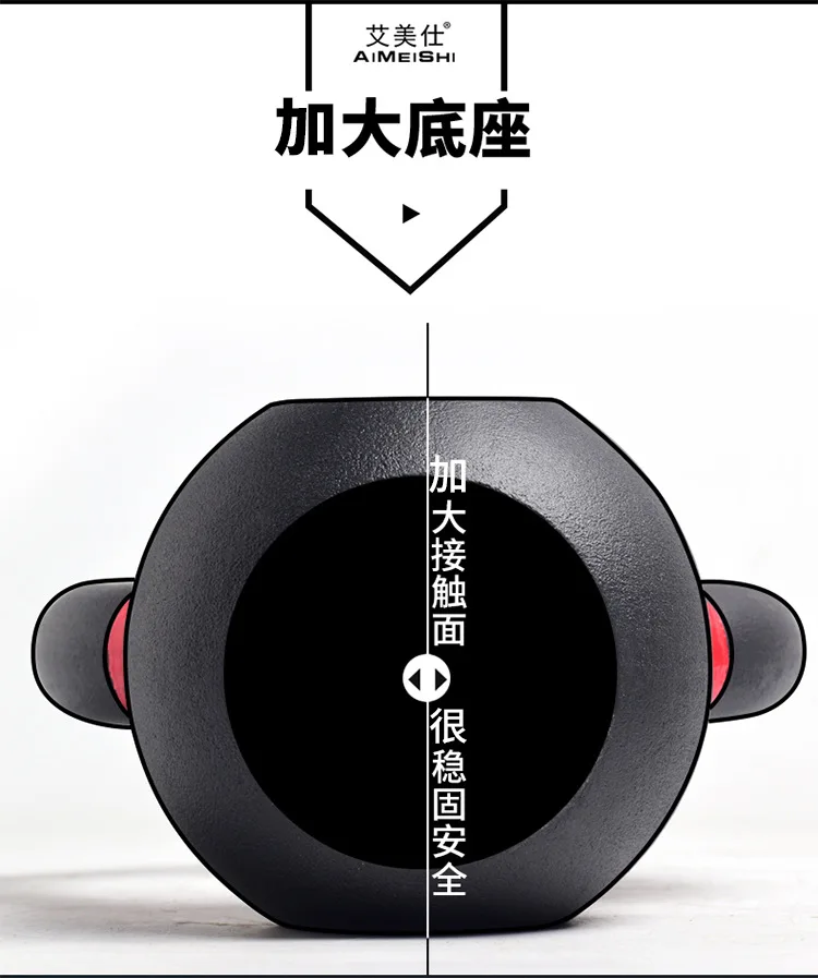 Manufacturer Home Gym Sports Exercise Competition Handle Cast Iron Kettlebell Set  12kg 14kg 15kg