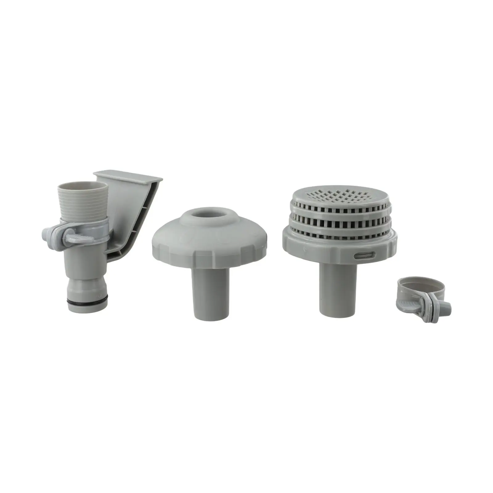 Above Ground Pool Accessory 1.25 Inch Hose Holder Complete Installation Kit Easy Installation Effective Debris Control