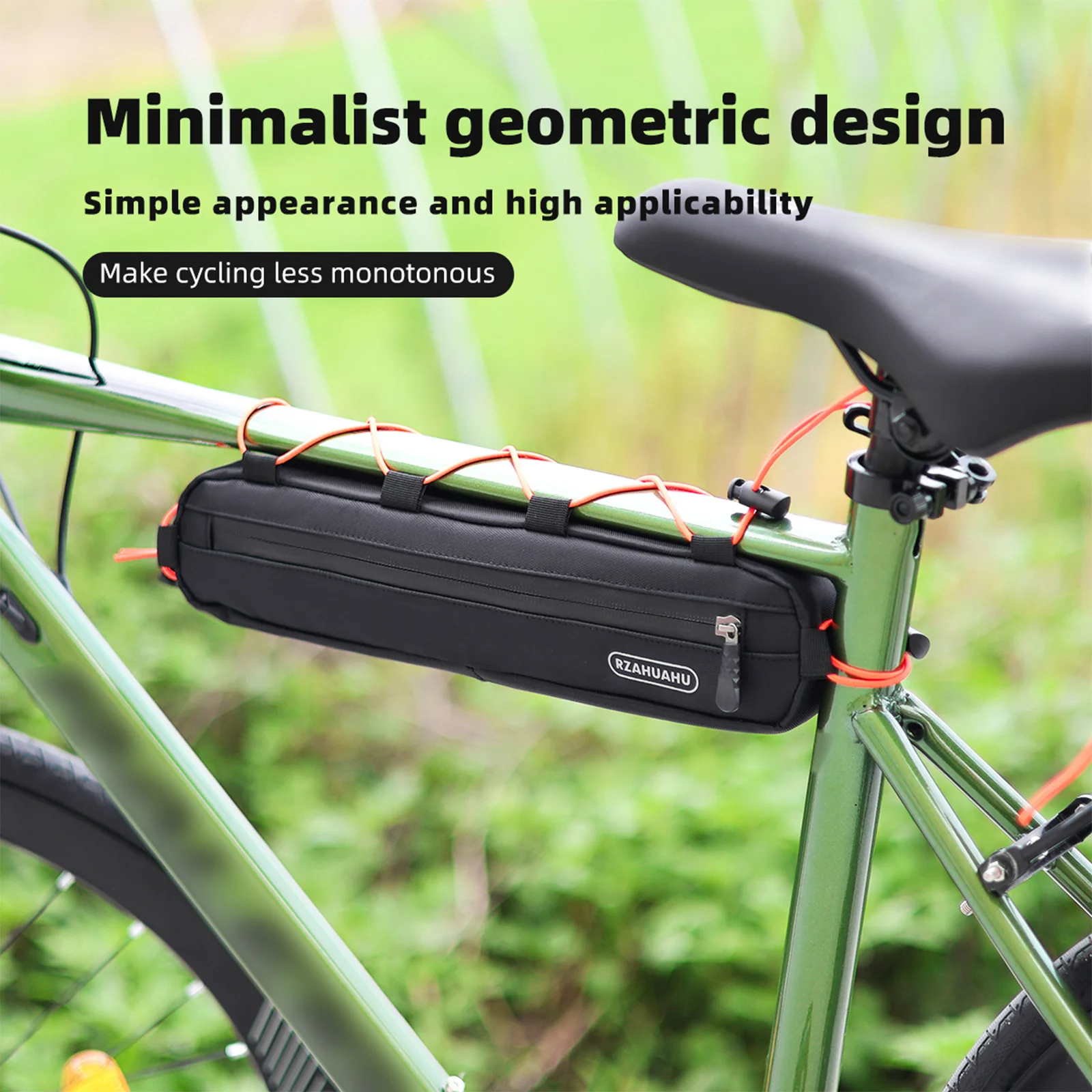 Waterproof Bicycle Triangle Bag Large Capacity Bicycle Frame Bag Bike Under Tube Bag