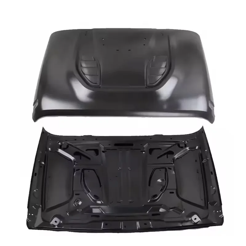 VISHN fit for Jeep 2007-2018 Wrangler JK 10th Anniversary Engine Hood Cover Bonnet  Protecter Steel