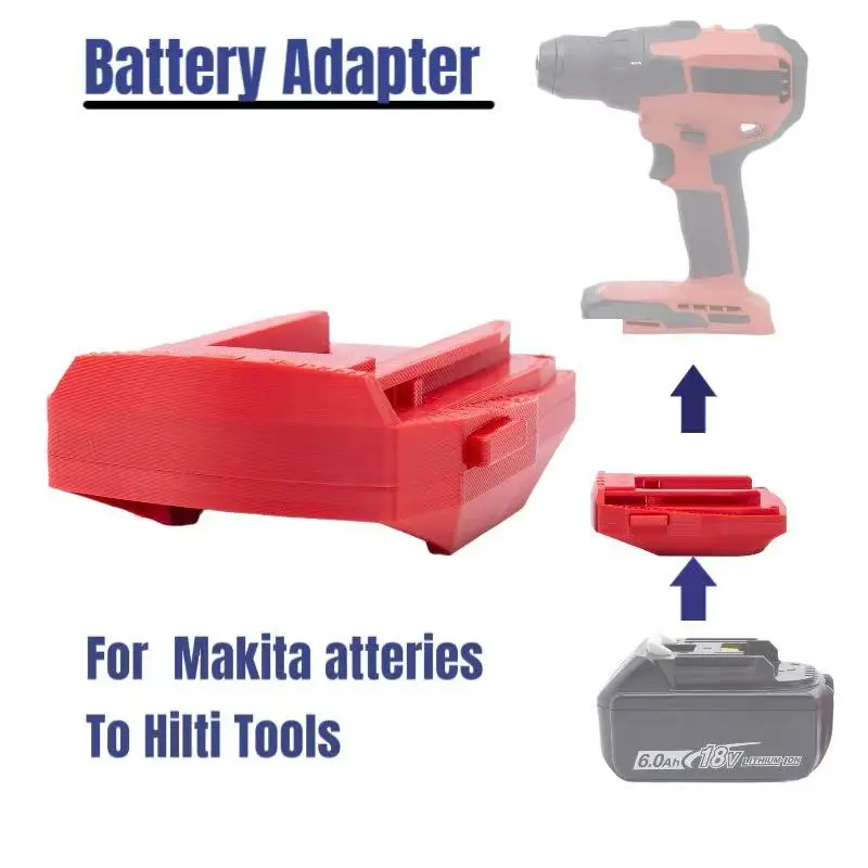 For Hilti B22 Series Cordless Drill Tools Compatible with Makita 18V-20V Li-ion Battery Adapter Converter (Battery Not Included)