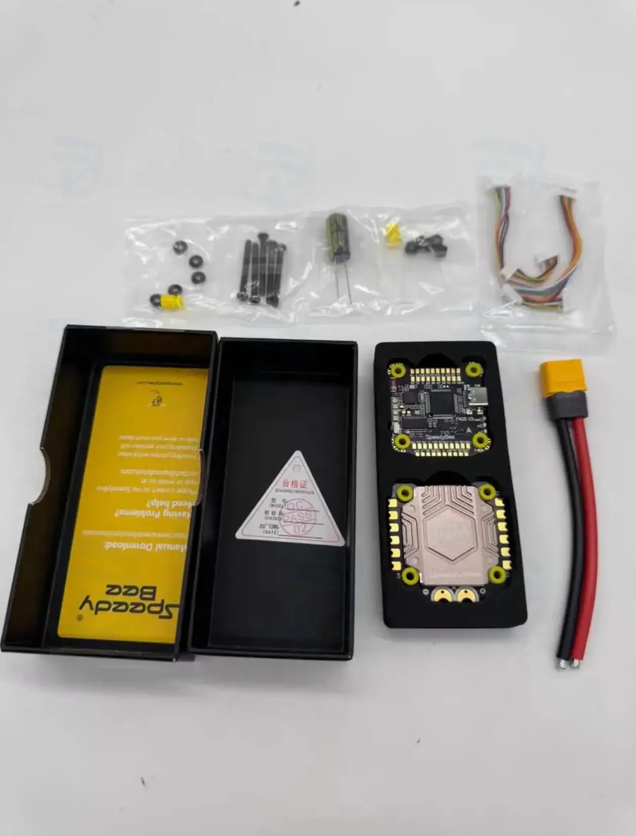 VoltSOriginal Speedybee F4V4-55-Stack 3-6S 30X30 F405 V4 FC Flight Controller BLHELIS 55A 4in1 ESC For FPV Freestyle Drones DIY