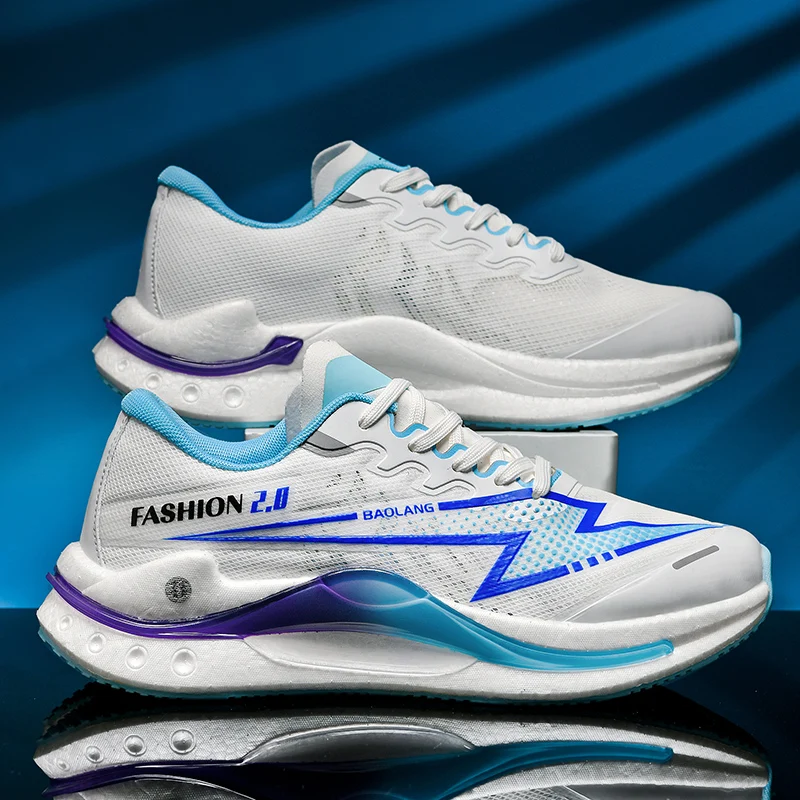 

Men's Shoes Breathable All-match Mesh Shoes Casual Sports Trendy Shoes Men's All-match Wear-resistant Running Shoes for Men