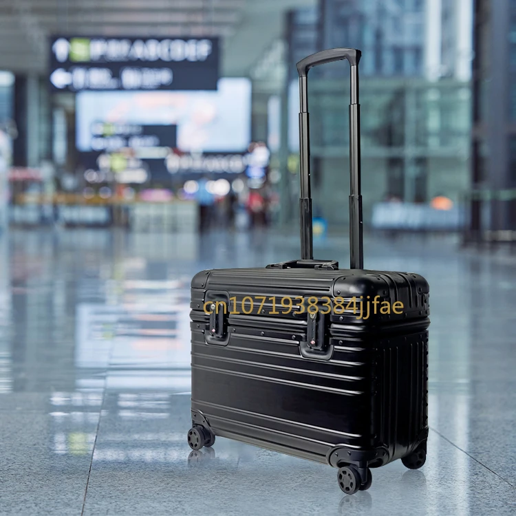 Bolsas de viaje para negocios, estuche de piloto de aluminio, maletas de equipo, estuche de piloto de carro