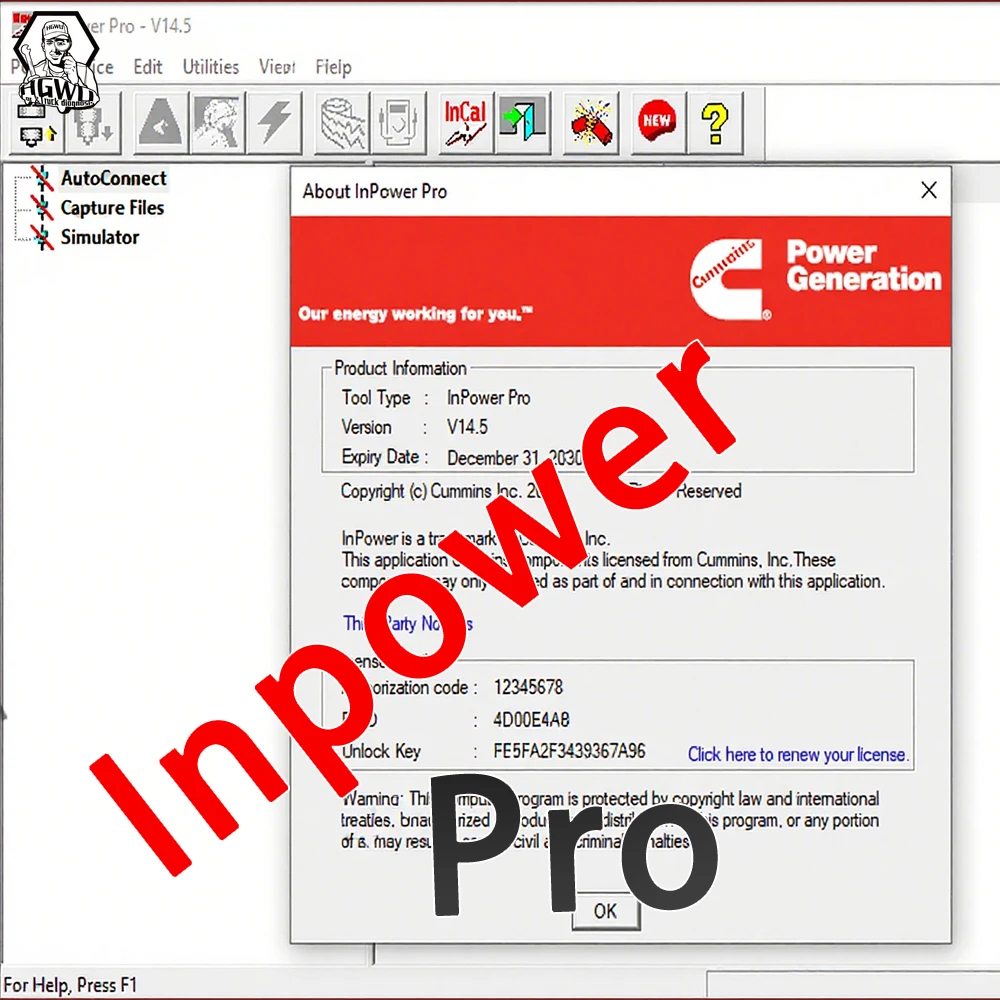 

2025 Insite 9.0 CAN Bus Heavy-duty INPOWER DIAGNOSTICS TOOL V14.5 Service Tool Calterm 4.7 140GB Delete ECFG Metafiles File