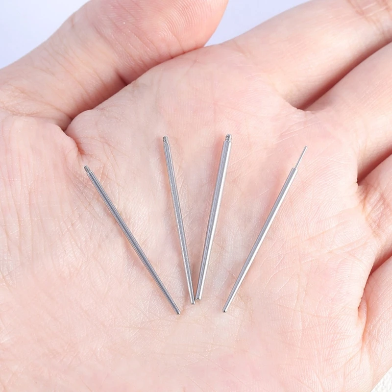 Body Piercings Needle Stainless Steel Texture for Ears Nose Eyebrows Lip