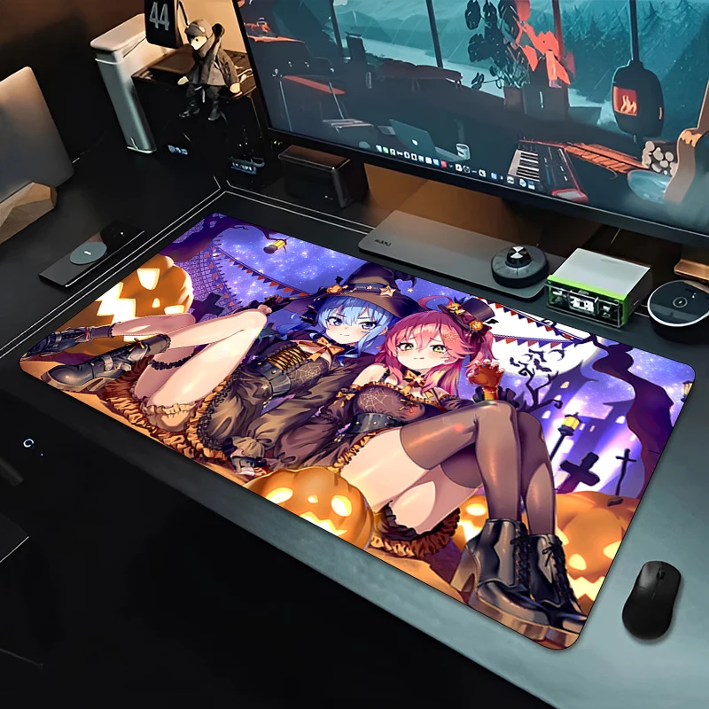 Hololive Sakura Miko Mousepad New Large Mouse Mat MousePads Game Office Laptop Carpet Soft Anti-slip Desktop PC carpet Mouse Pad