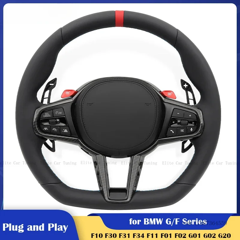 

Car Steering Wheel Full Set Assembly for BMW G/F Series G20 G21 G30 G80 G82 G42 M4 F82 M5 F90 M3 F80 X5 F10 F20 F30 X7 X3M