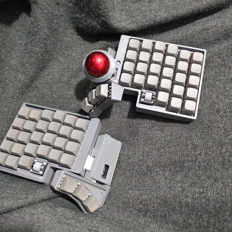 CCK-BALL ワイヤレス分割トラックボールキーボードキット カスタマイズ