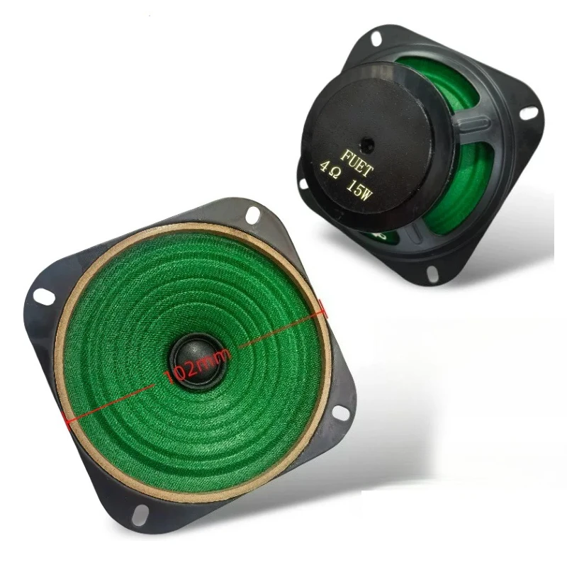 SOTAMIA 2pcs 4 Inch 102mm External Magnetic Explosion-proof Tweeter 4 Ohm 15W Emergency Alarm in Coal Mine Petrochemical Field