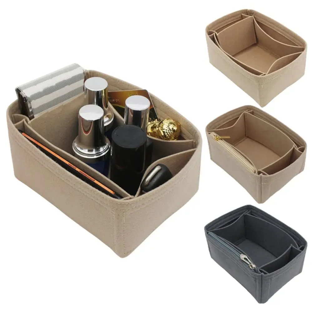 ورأى حقيبة يد إدراج حقيبة سعة كبيرة متعددة جيب محفظة بطانة حقيبة دعم المحمولة حقيبة داخلية لقفل بيكوتين 18/22/26 #2