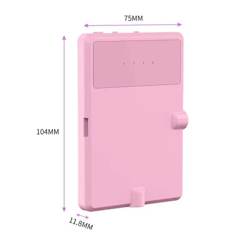 Luz Led para teléfono con Clip frontal y trasero, luz Led para selfi recargable Cri 95 + 3 modos de luz, cámara portátil plegable