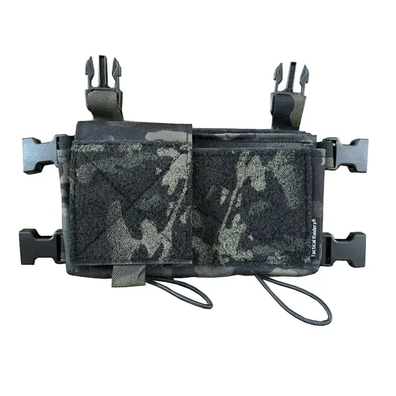 

Tactical Chest Rig Magazine Pouch Front Panel Set SS Style MK3 MK4 for Chest Rig Plate Carrier 5.56 Hanging Mag Bag Micro Pouch