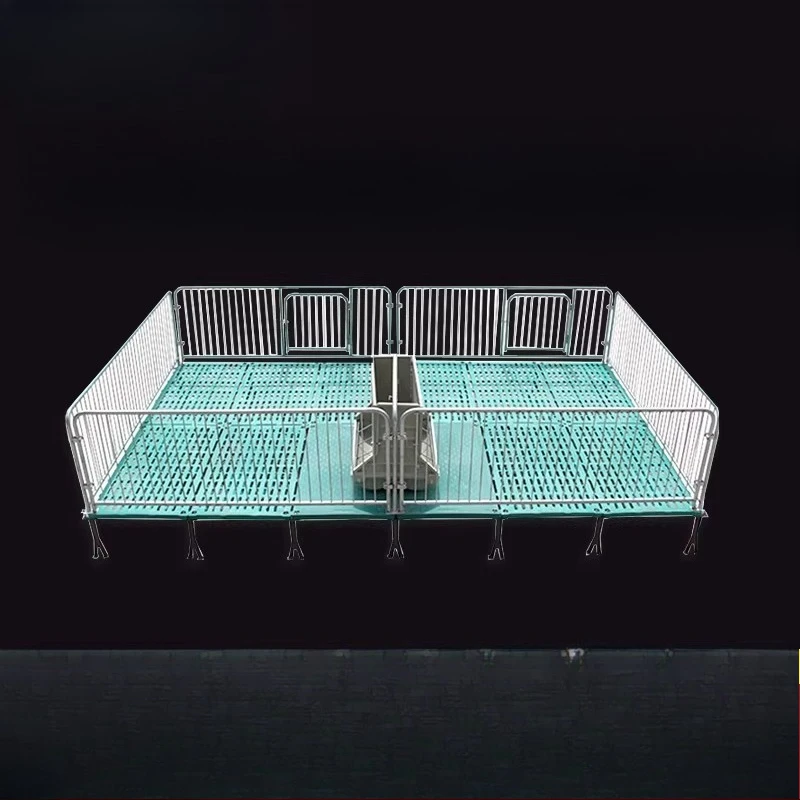 

Nursery bed for pigs Piglet composite nursery bed Veterinary cast iron legs Hot dip galvanized GB 2.5 Thickened