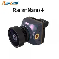 RunCam Racer Nano 4 1200TVL Super WDR CMOS Sensor Waterproof LED Lighting Track Mode FPV Camera NTSC/PAL for RC Freestyle Drone