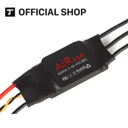 T-MOTOR ESC Air 40A (2-6S 600HZ NO BEC) Brushless Motor Electronic Speed Controller for Multicopter