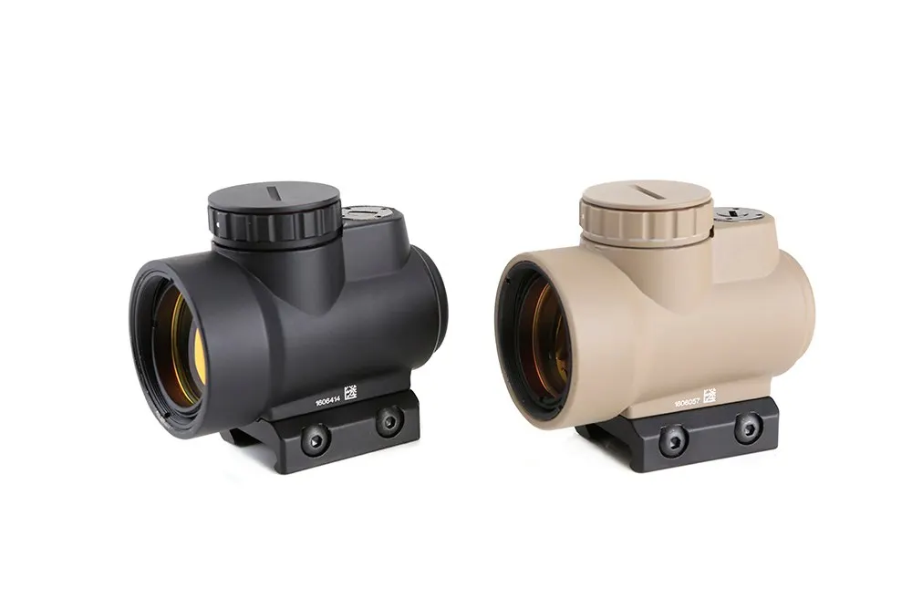 

1x25mm MRO Style Red Dot Sight Holographic Sight Low Mount Scope + Hight Mount For Glock Tactical Hunting Accessories