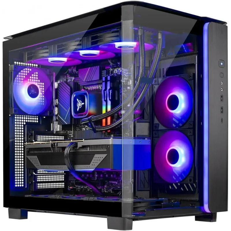 PC de Escritorio Gaming King 95, i7 14700F 2.1 GHz (5.3GHz Turbo), Rtx 5070 12GB, 1TB Gen4 NVMe Ssd, 32GB DDR5 RAM