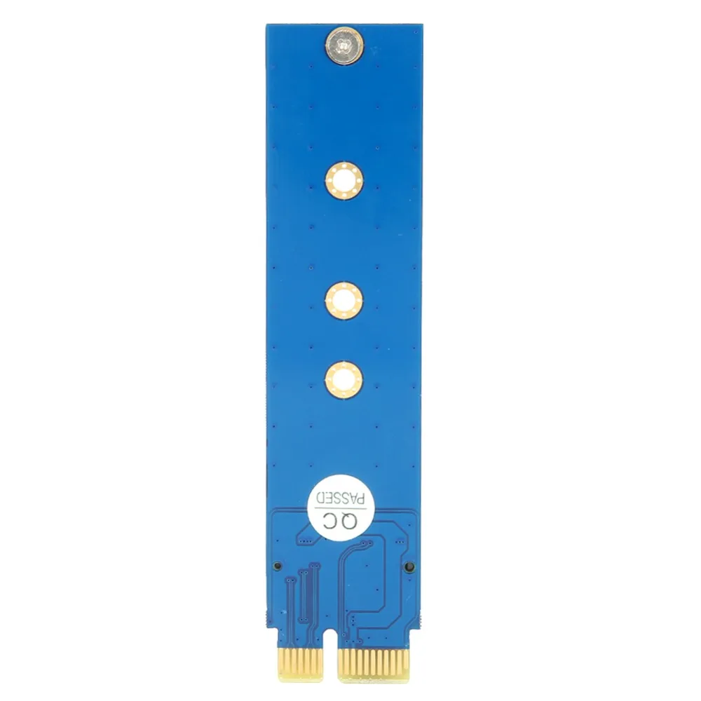 

Адаптер PCIe X1 для интерфейса PCI-E на NGFF M.2, синий, из ABS-пластика, высокоскоростная карта-адаптер NVMe PCIe