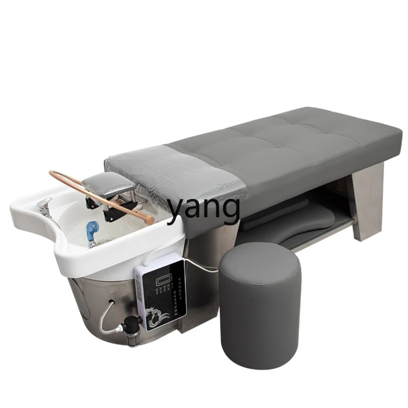 

CX Stainless Steel Barber Shop Shampoo Chair for Hair Salon with Fumigation Water Circulation