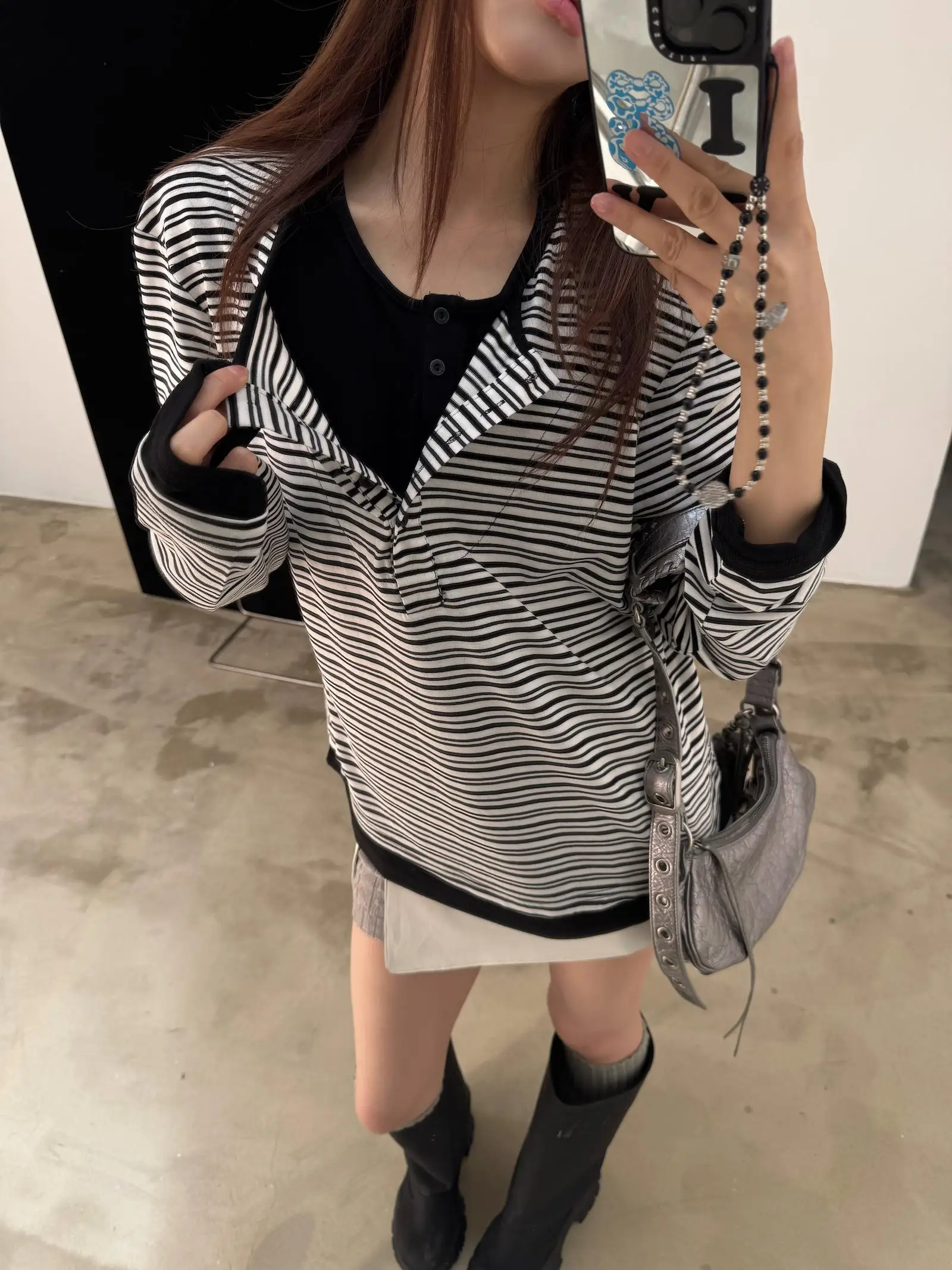 

Женская футболка Sermeet с длинным рукавом и круглым вырезом, базовый слой, весенний сезон, повседневная, стандартная длина, из других материалов