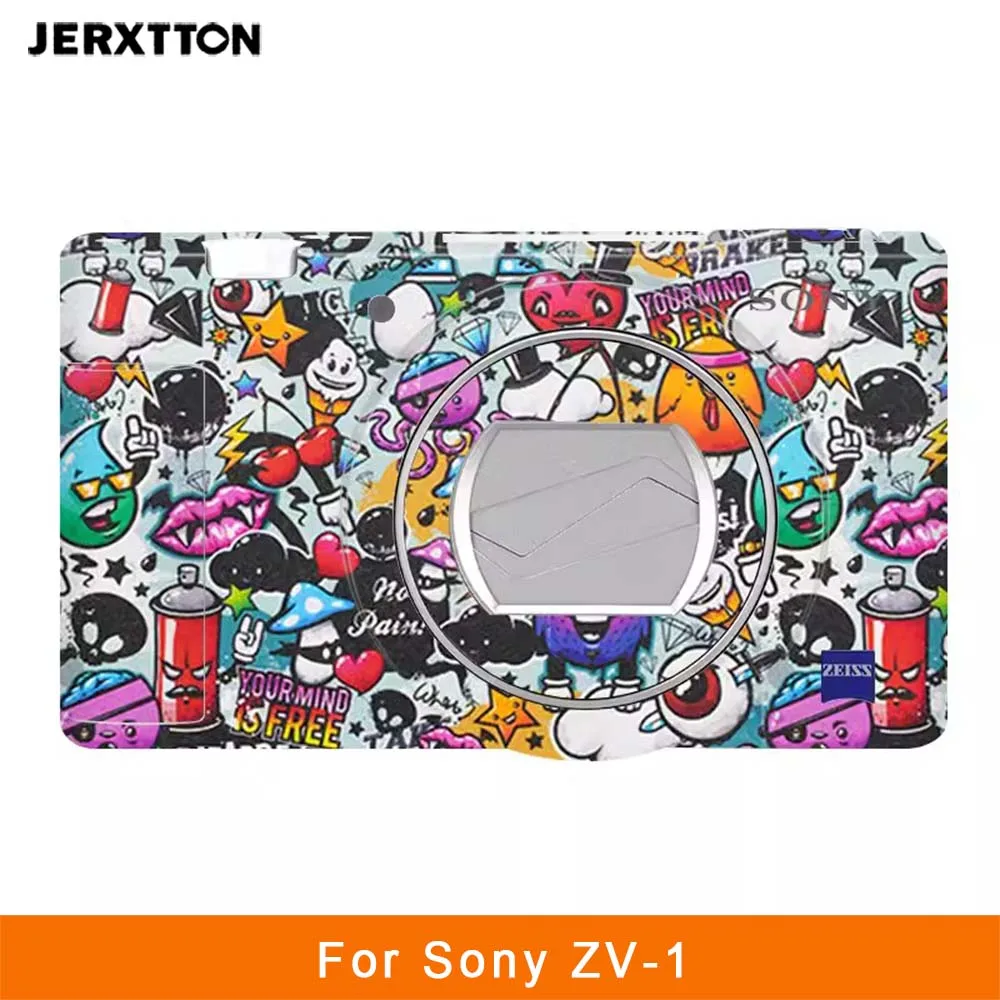 

Виниловая пленка-наклейка для камеры ZV1, защитная пленка от царапин, защитная наклейка для корпуса, защитное покрытие, наклейка для Sony ZV-1 ZV 1