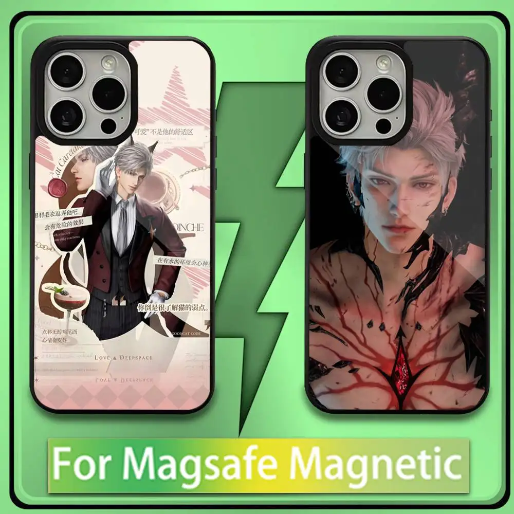 

Love and Deep Space Characters Phone Case For iPhone17,16,15,14,13,12,11,Plus,Pro,Max,Mini Magesafe Magnetic Wireless Charge
