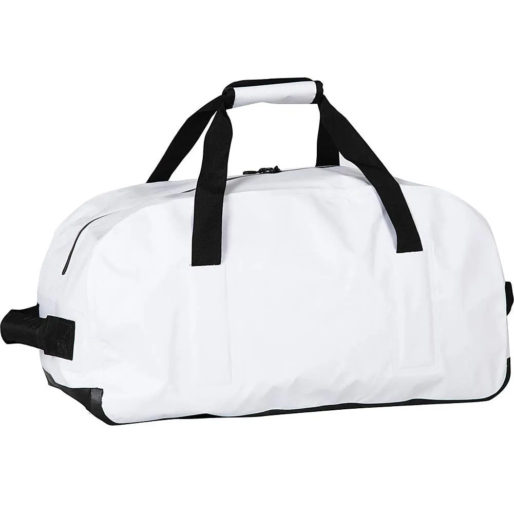 LE CITY custom logo pvc tpu waterproof white 30l wholesale stylish duffel bags for travel outdoor