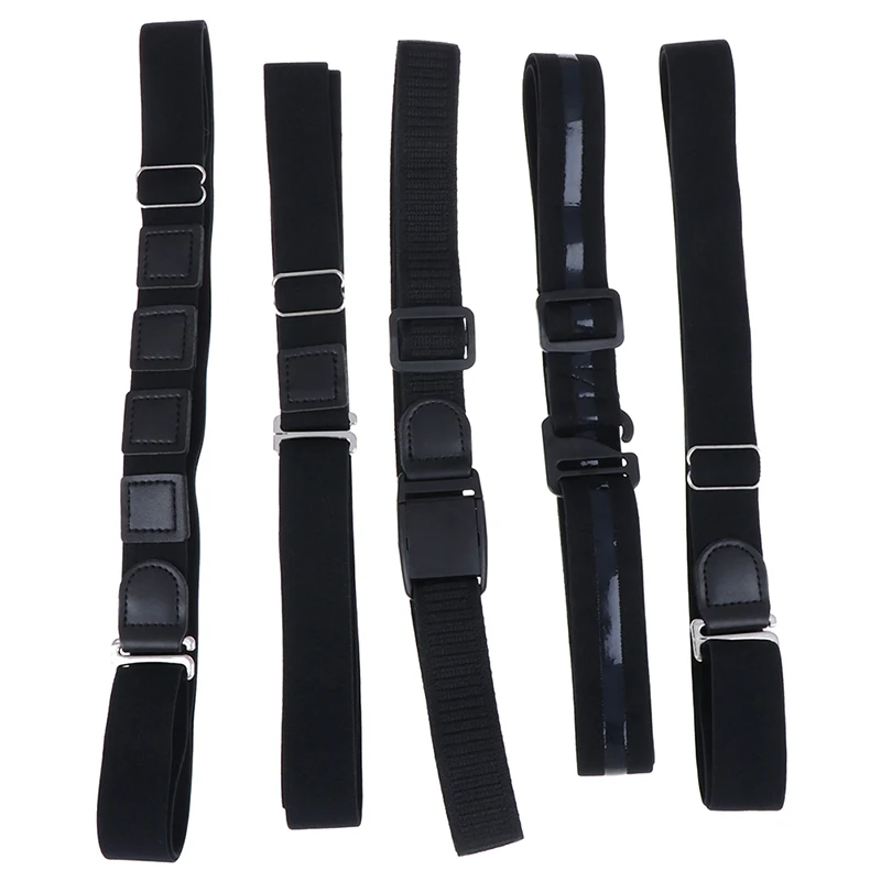 1pc Shirt Stays Men Braces Women Belt Tuck Shirt Holders Near Adjustable Shirt-Stay Suspenders Shirt-Stay Best Belt