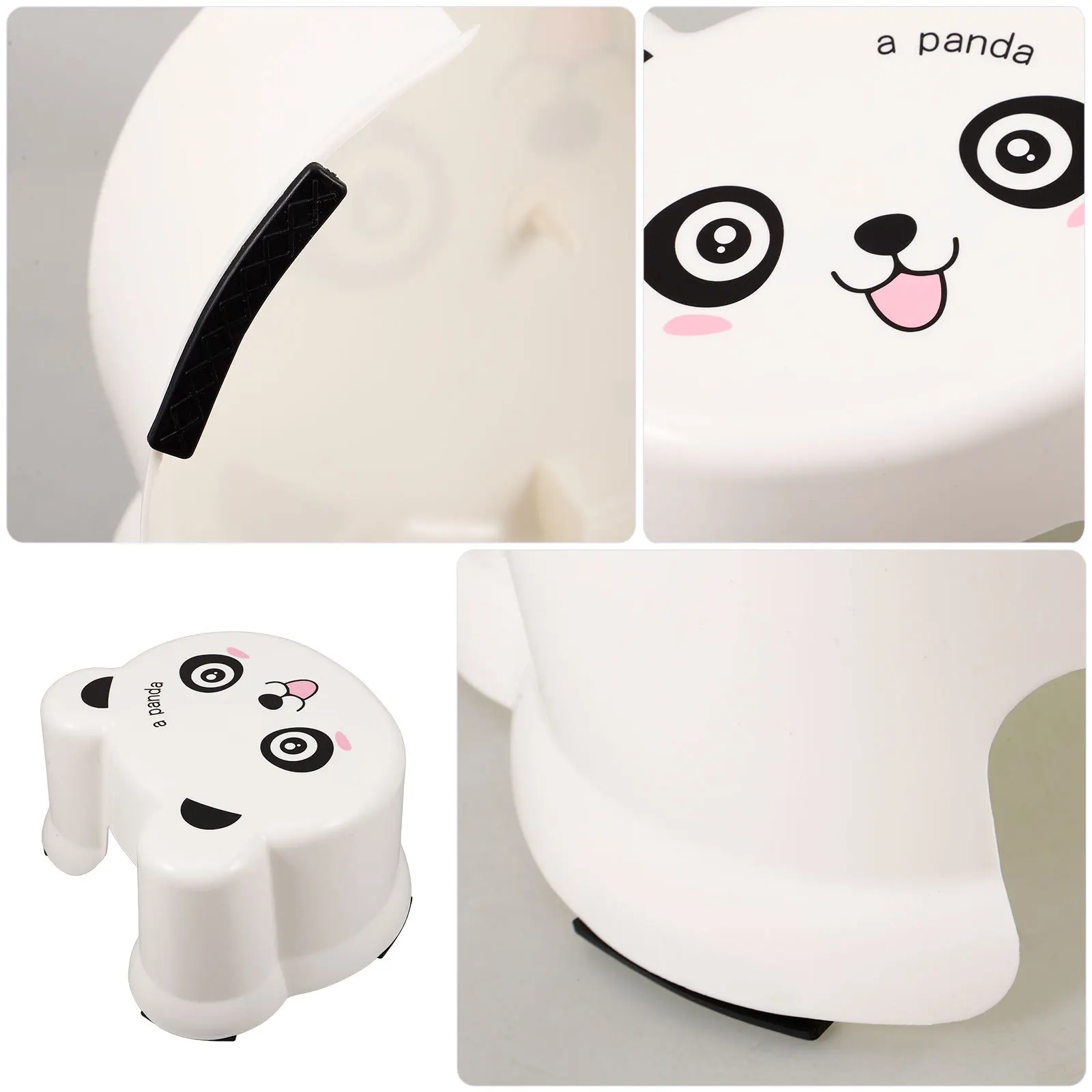 مقعد حمام لطيف للأطفال شديد التحمل، قاعدة غير قابلة للانزلاق للأطفال الصغار في الحمام والمطبخ، خطوة صغيرة للاستخدام، مقعد لحضانة الأطفال