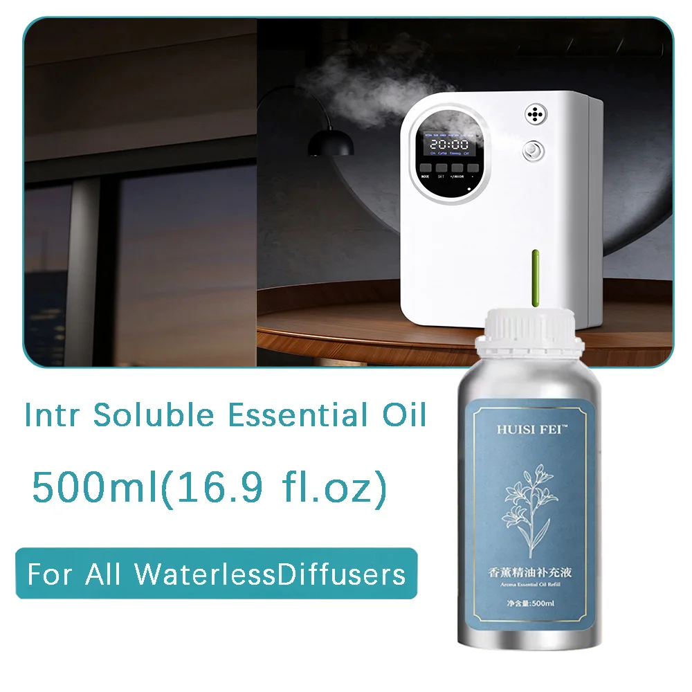 HUISIFEI Hotel Aromatherapy Supplemental Essential Oil - Suitable for all waterless aroma diffusers - Marriott 500ml (16.9 fl.oz
