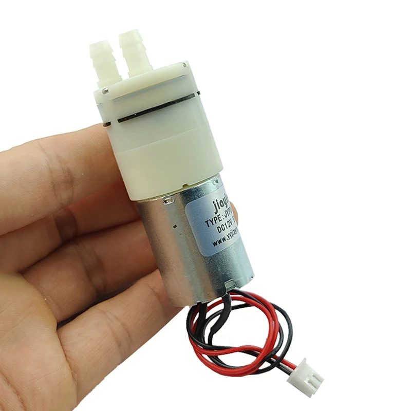 JYPDM-1 DC 12V 5W 1.0LPM Mini 370 Motor Diaphragm Pump Micro Self-priming Suction Water Liquid Pump