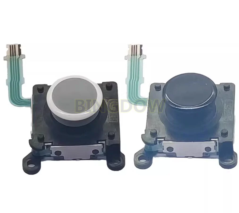 1 SZTUK 2 SZTUK czarno-biały do PS Vita 2000 Slim 3D Analog Joystick Joy Stick Zamiennik do PSV2000 PSV 2000 Analogowe części naprawcze