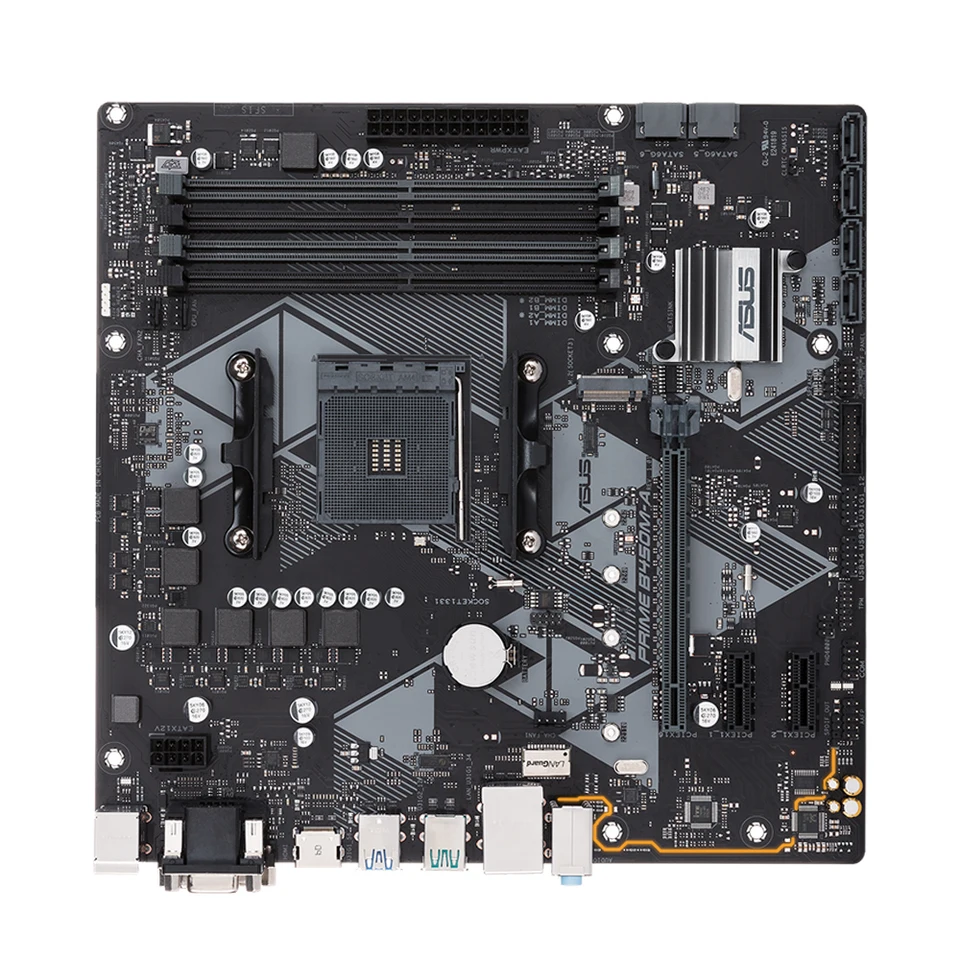 マザーボードB450 + CPU Ryzen5 5500 セット 国内正規品 AMD Ryzen 5 5500 Wraith Spire Cooler CPU + MSI B550M