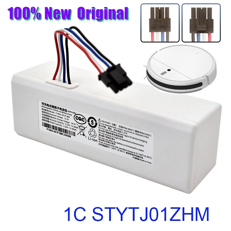 

P1904-4S1P-MM Battery For .Mijia 1C STYTJ01ZHM Robot Vacuum Mop Cleaner Accessories Parts original