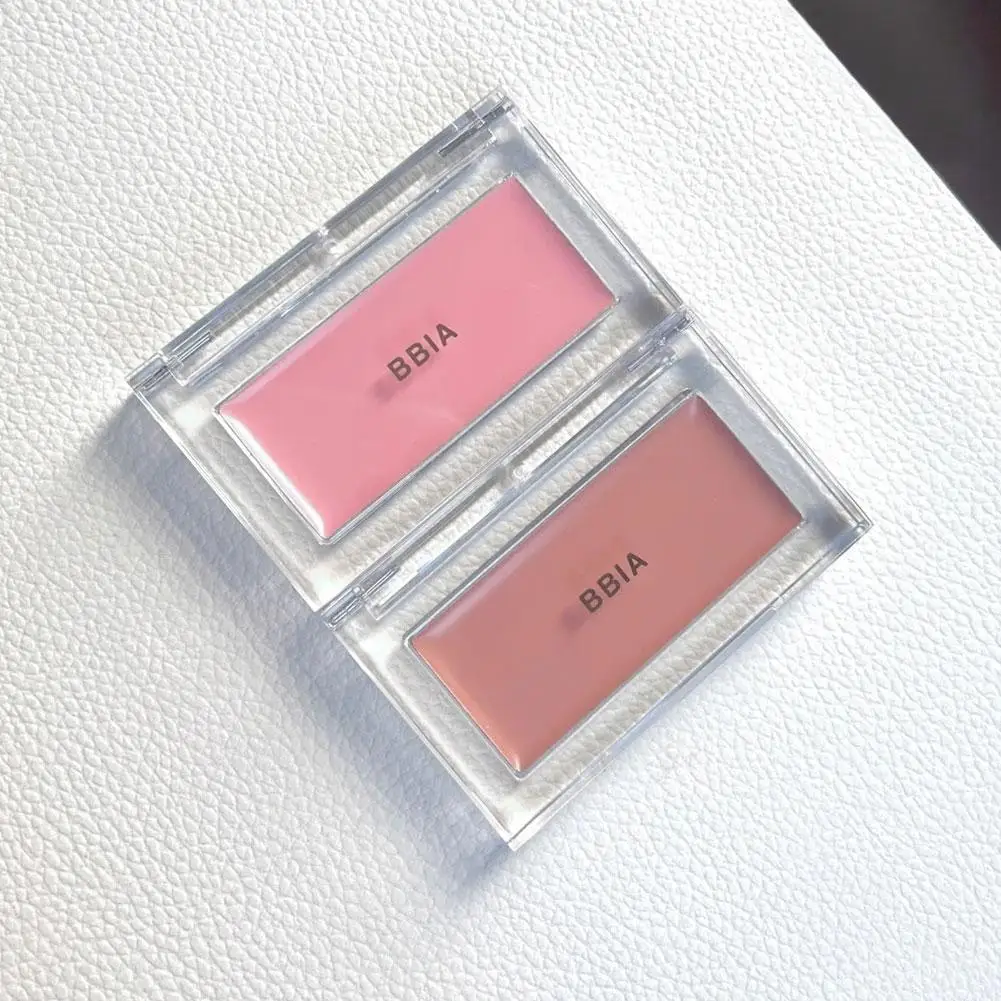 BBIA Koreanische monochrome Rouge-Creme, natürliches, langanhaltendes, mattes Gesichtsrouge, Downy Pink Peach Fig Lavendel, dauerhaftes Gesichts-Make-up
