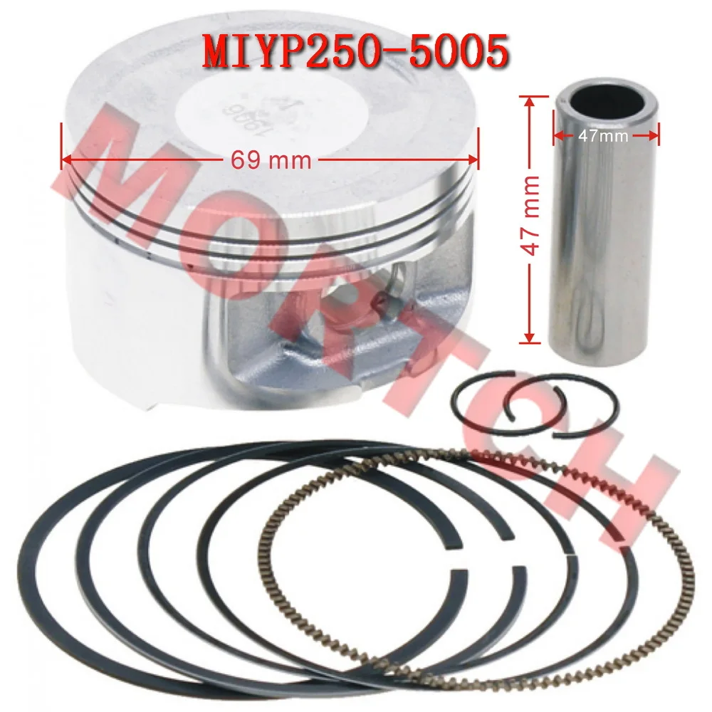 

Linhai 250 260 300 520 Water Cooled Piston Assy 250-5005 For Linhai Yamaha Keeway Jinlang Feishen Scooter ATV