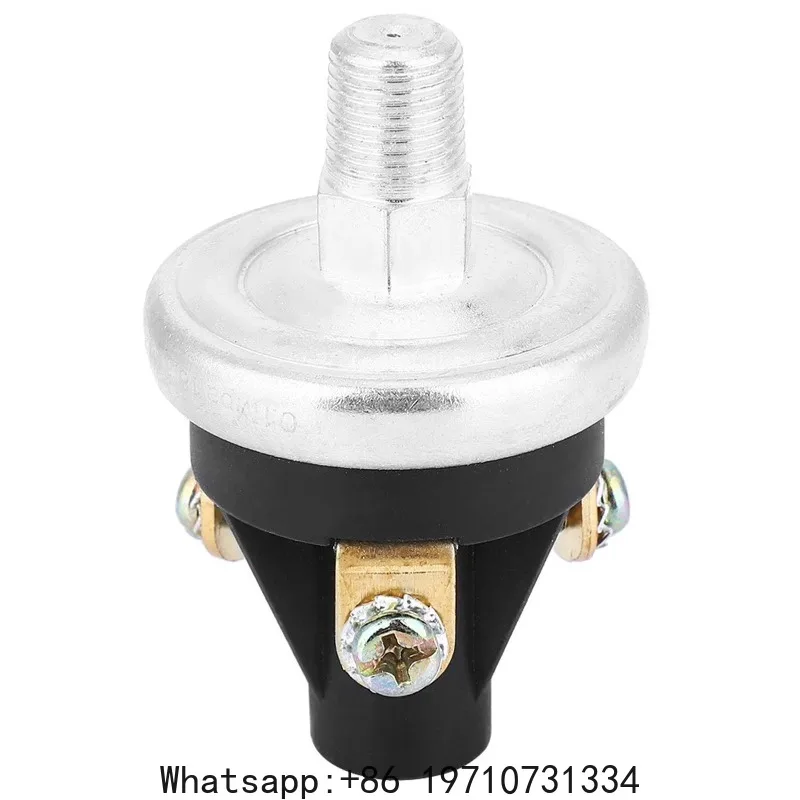 

309064103 Threepoint Wiring Low Oil Pressure Alarm Switch 1 / 827 NPT Thread Low Oil Pressure Alarm Switch Oil Pressure Switch
