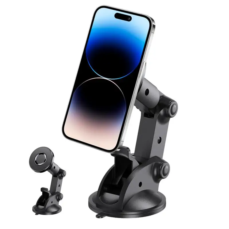 

Car Phone Holder Mount Suction Cup Car Mount Dash Phone Holders 360 Rotating Navigation Holder with Adjustable Arm for Most Cell