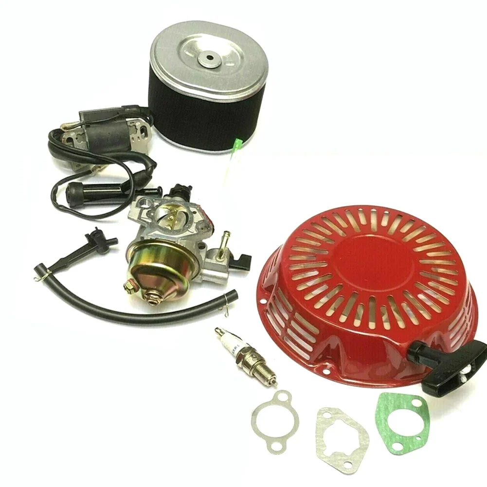 Kit de Carburateur à Bobine pour Tondeuse à Gazon Honda GX340 GX390, Accessoires de Remplacement, 1 Ensemble