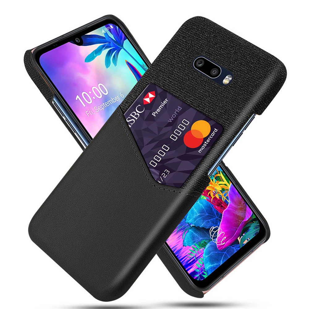 Business Case For LG V50 V40 G8S G8 G7 G710 V30S V60 ThinQ 5G Funda Card Slots Cover For LG Stylo 6 5 W30 V30 Q60 Coque