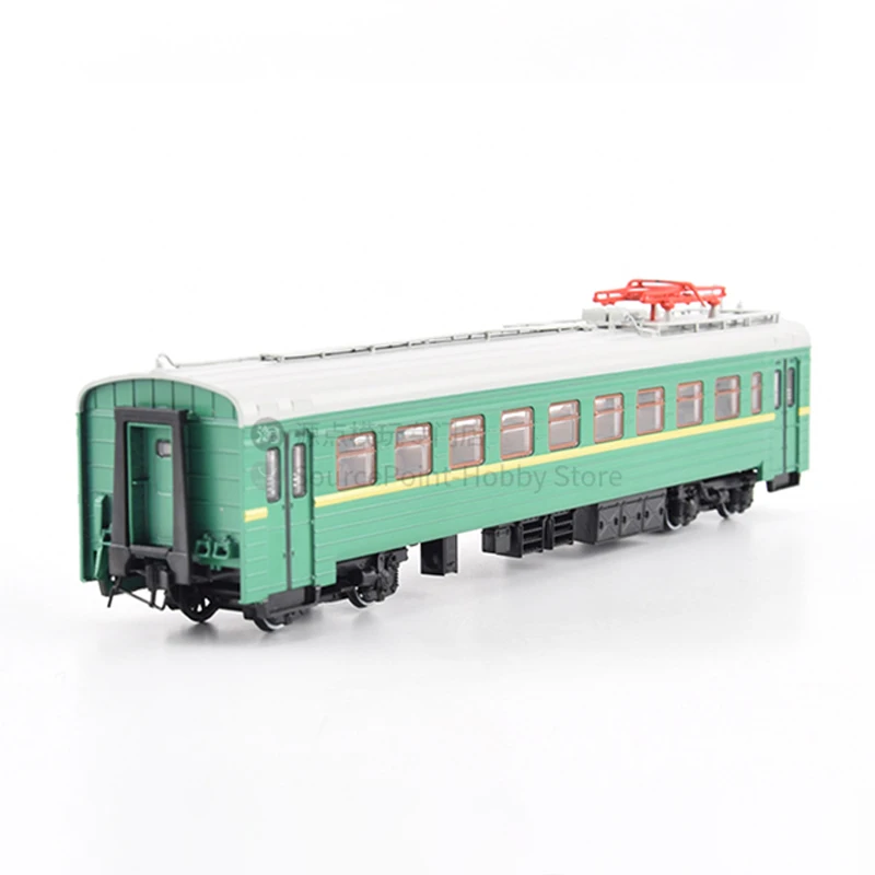 1:87 Scale Plastics Soviet ER2 Electric Multiple Unit Passenger Car Model JLKN015 Classic Adult Toy Gift Souvenir Static Display