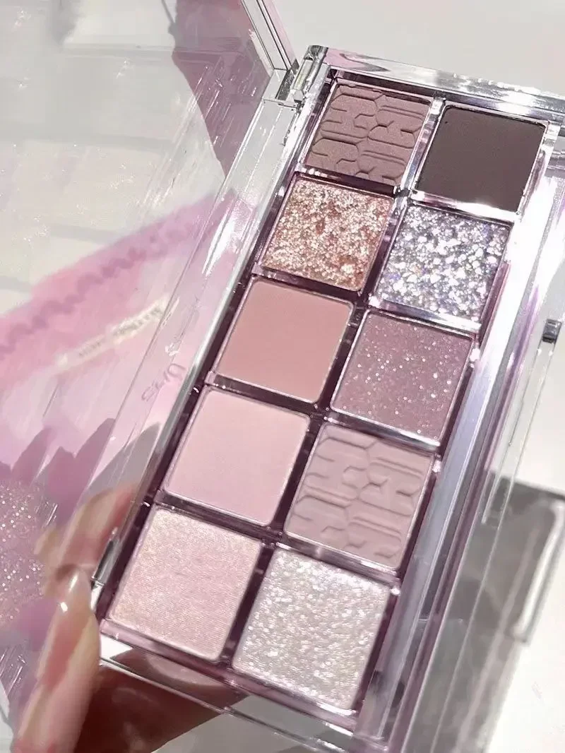 10 Colors Autumn and Winter Low Saturation 10 Color Eyeshadow Plate New Earth Color Niche Brand Ins Parity Dropshipping
