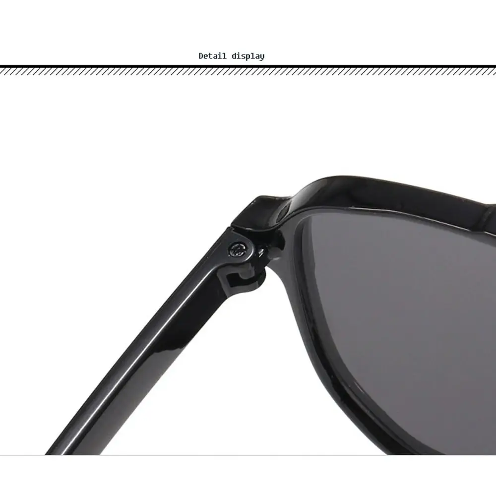 Punk Square Frame Sunglasses Anti-UV Travel Accessories Black Shades Glasses Beach Eye Protection Retro Sunglasses for women men