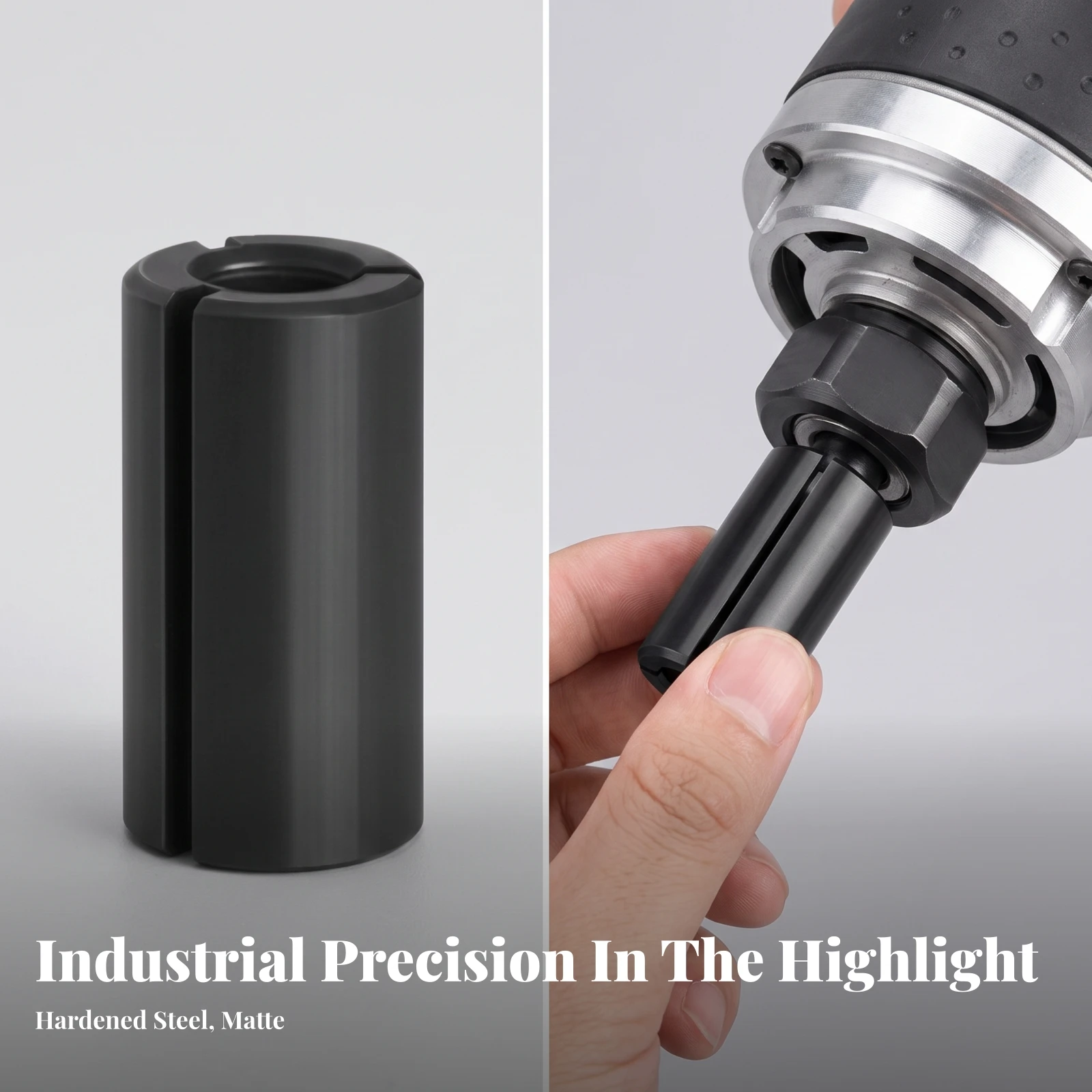 13 Pieces Conversion Collet Sleeve Carbon Steel Drill Collet Sleeve Chuck Rapid-Swap Hardware Easy Bit Changes for Woodworkers