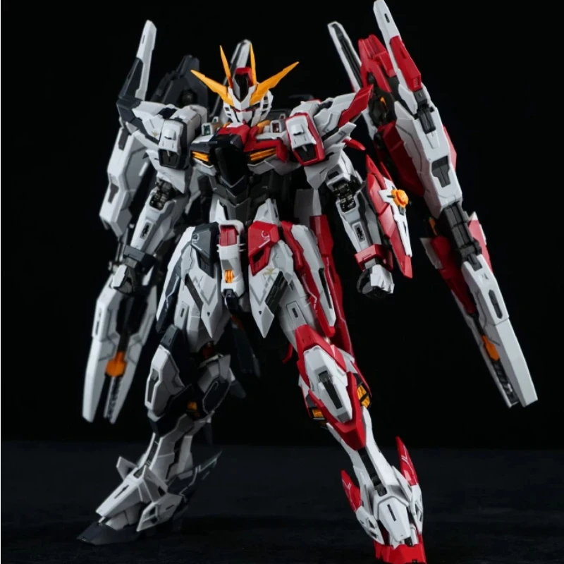 

Iron Toy 1/100 Star Eternal Alloy Skeleton Assembly Kit Mecha Model Toy Two Tone Armor Action Figure With Effect Parts Boy Gift