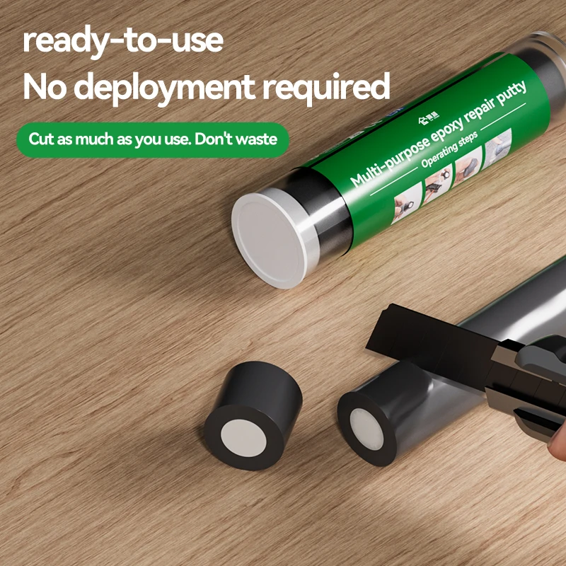 Sellador de tubos adhesivo para reparación de tuberías, masilla de plástico epoxi, sellador de tuberías, masilla de silicona compuesta para reparación de azulejos